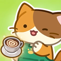 أيقونة Merge Cat Cafe : Coffee cat